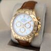 Rolex 16518 Daytona Zenith 18k Yellow Gold 40mm Box & COA - 4