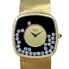 Chopard Happy Diamonds Black Onyx 18K Yellow Gold Manual Winding Ref 2106