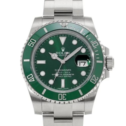 Rolex 116610LV Submariner Date &ldquo;Hulk&rdquo; 40mm 2016 Box & Papers