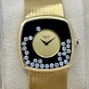 Chopard Happy Diamonds Black Onyx 18K Yellow Gold Manual Winding Ref 2106 - 2
