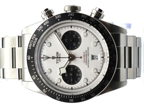 Tudor Black Bay Chronograph Panda Dial 2022 Box and Papers