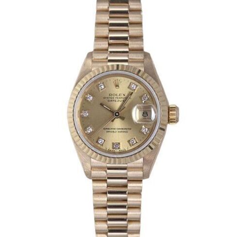 Rolex Lady-Datejust 69178 Champagne Diamond