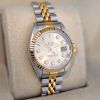 Rolex 69173G Lady-Datejust Two Tone Champagne Big Diamond Dial 26mm 1995 W-Serial - 2