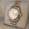 Rolex 69173G Lady-Datejust Two Tone Champagne Big Diamond Dial 26mm 1995 W-Serial - 3