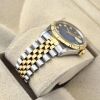 Rolex 16233G Datejust 36 Blue Vignette Diamond Dial 36mm Box & Papers - 6