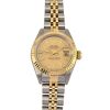 Rolex 69173 Lady-Datejust Two Tone Champagne Dial 26mm Box & Papers