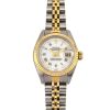 Rolex 69173G Lady-Datejust Two Tone White Roman Diamond Dial 26mm