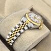 Rolex 69173G Lady-Datejust Two Tone White Roman Diamond Dial 26mm - 4