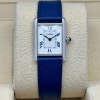 Cartier Tank Must Mid Size Blue Romans Ref 2416 - 4