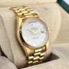 Rolex 18038 Day-Date 36 18k Gold White Roman Dial 36mm Box & Papers - 3