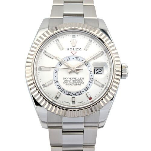 Rolex 326934 Sky-Dweller White Dial 42mm 2019 Box & Papers