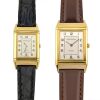Jaeger-LeCoultre 18k Yellow Gold Reverso Small & Medium Couples Full Set