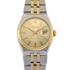 Rolex 17013 Datejust Oysterquartz Two Tone Champagne Dial 36mm 1979