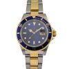 Rolex 16613 Submariner Date Bluesy &ldquo;Purple Dial&rdquo; 40mm 1989 L Serial Serviced