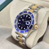 Rolex 16613 Submariner Date Bluesy &ldquo;Purple Dial&rdquo; 40mm 1989 L Serial Serviced - 4