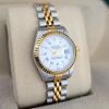 Rolex 79173G Lady-Datejust Two Tone White Roman Diamond Dial 26mm 2000 P-Serial - 2