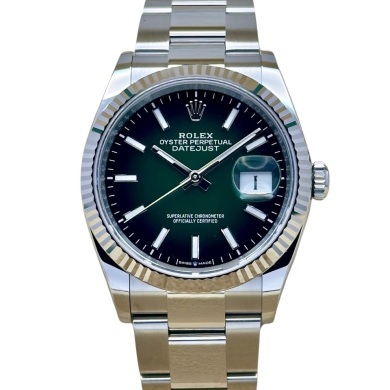 Rolex Datejust 36 Green Ombr&eacute; Dial 2026 NEW RELEASE