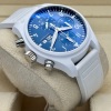 IWC Pilot Chronograph Le Petit White Ceramic Blue Ref IW389410 2026 NEW RELEASE! - 7