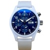 IWC Pilot Chronograph Le Petit White Ceramic Blue Ref IW389410 2026 NEW RELEASE!