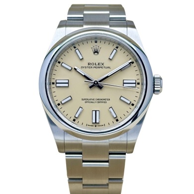 Rolex Oyster Perpetual 41 Beige Dial 134300 2025