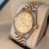 Rolex 16013G Datejust Two Tone Champagne Diamond Dial 36mm 1988 R-Serial - 3