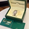 Rolex Datejust 36 Silver Romans 18K White Gold Ref 116234 - 9