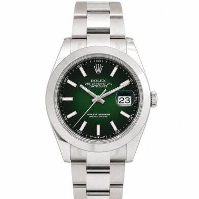 Rolex Datejust 41 Ombre Green 126300 New 2026