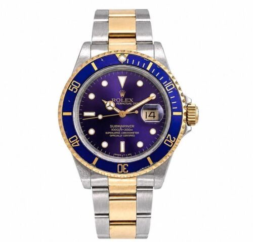 Rolex Submariner Date 16613 &lsquo;Purple Dial&rsquo;