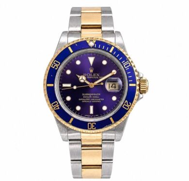 Rolex Submariner Date 16613 &lsquo;Purple Dial&rsquo;