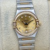 Omega Constellation Ladies Factory Diamond Bezel Yellow Gold Ref 111.25.26.60.58.001 - 2