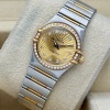 Omega Constellation Ladies Factory Diamond Bezel Yellow Gold Ref 111.25.26.60.58.001 - 6