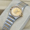 Omega Constellation Ladies Factory Diamond Bezel Yellow Gold Ref 111.25.26.60.58.001 - 7