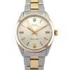 Rolex 1002 Oyster Perpetual 34 Two Tone Silver Dial on Oyster 34mm