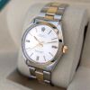 Rolex 1002 Oyster Perpetual 34 Two Tone Silver Dial on Oyster 34mm - 3