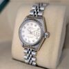 Rolex 69174G Lady-Datejust Silver Diamond Dial - 3
