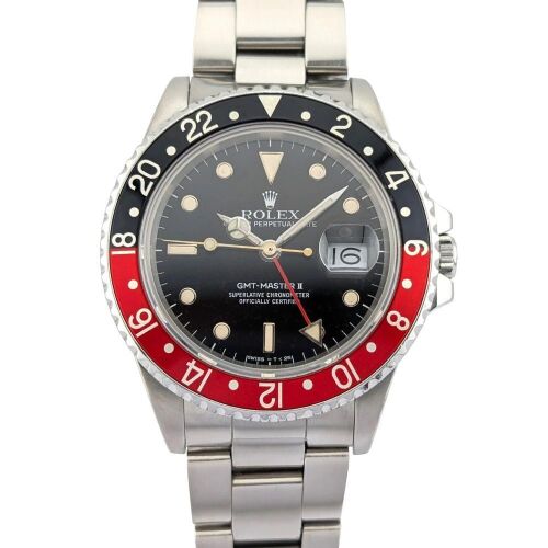 Rolex 16760 GMT-Master II Coke Fat Lady 40mm 1988 R-Serial