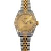 Rolex 69173G Lady-Datejust Faceted Diamond Computer Dial Box & Papers