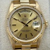 Rolex Day-Date 36 Champagne Stick 18K Yellow Gold Ref 18038 - 2