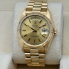 Rolex Day-Date 36 Champagne Stick 18K Yellow Gold Ref 18038 - 5