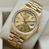 Rolex Day-Date 36 Champagne Stick 18K Yellow Gold Ref 18038 - 6