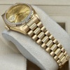 Rolex Day-Date 36 Champagne Stick 18K Yellow Gold Ref 18038 - 7