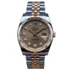 Rolex Datejust 36 Champagne Diamond Dial Ref 116233G BOX AND PAPERS!