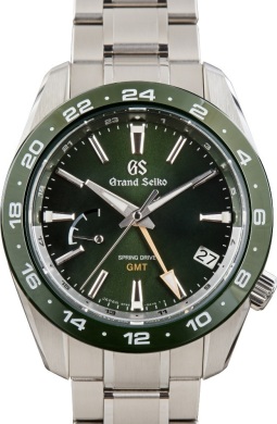 Grand Seiko GMT Green Spring Drive 2021