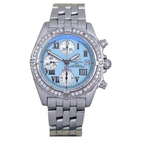 Breitling Chronograph Cockpit A13358 Tiffany Factory Diamond