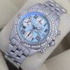 Breitling Chronograph Cockpit A13358 Tiffany Factory Diamond - 2