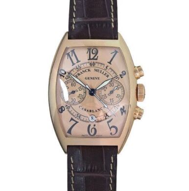 Franck Muller Casablanca Salmon Chronograph 8880 C CC DT Rose Gold