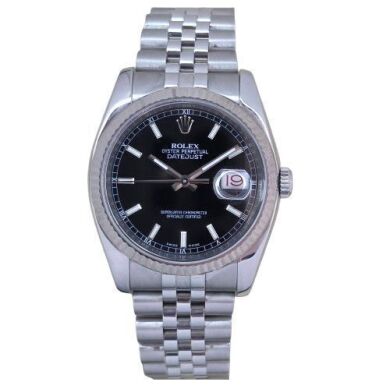 Rolex Datejust 36 Black Stick 116234
