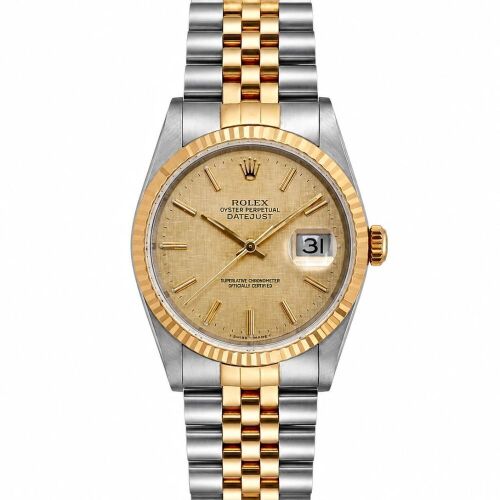 Rolex Datejust 36 Linen Dial 16233