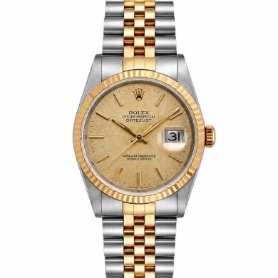Rolex Datejust 36 Linen Dial 16233
