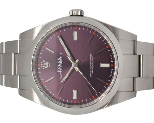 Rolex Oyster Perpetual Grape 39mm 2017 Box & Papers